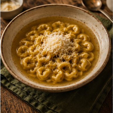 Tortellini in brodo di Osteria Bramosia